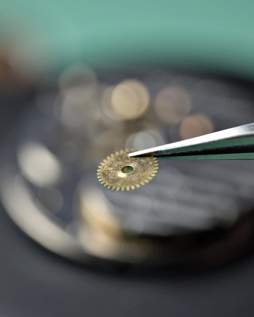 Watchmaker at work